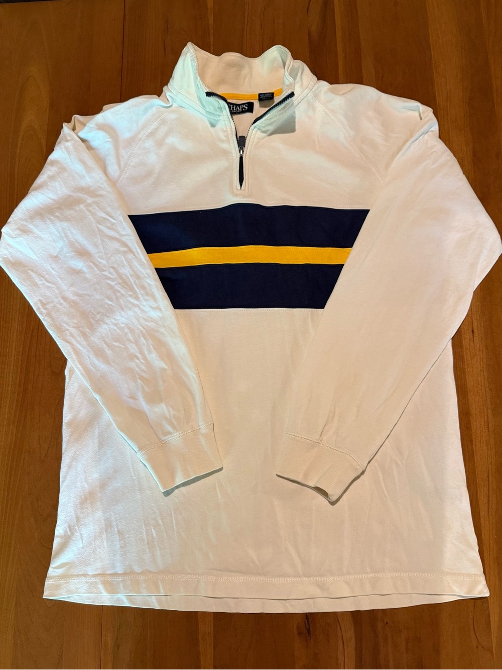 Men’s Chaps Long Sleeve 1/4 Zip Shirt